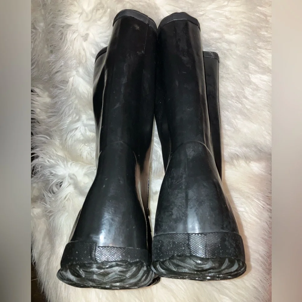 1950's Vintage Unisex Black Galoshes